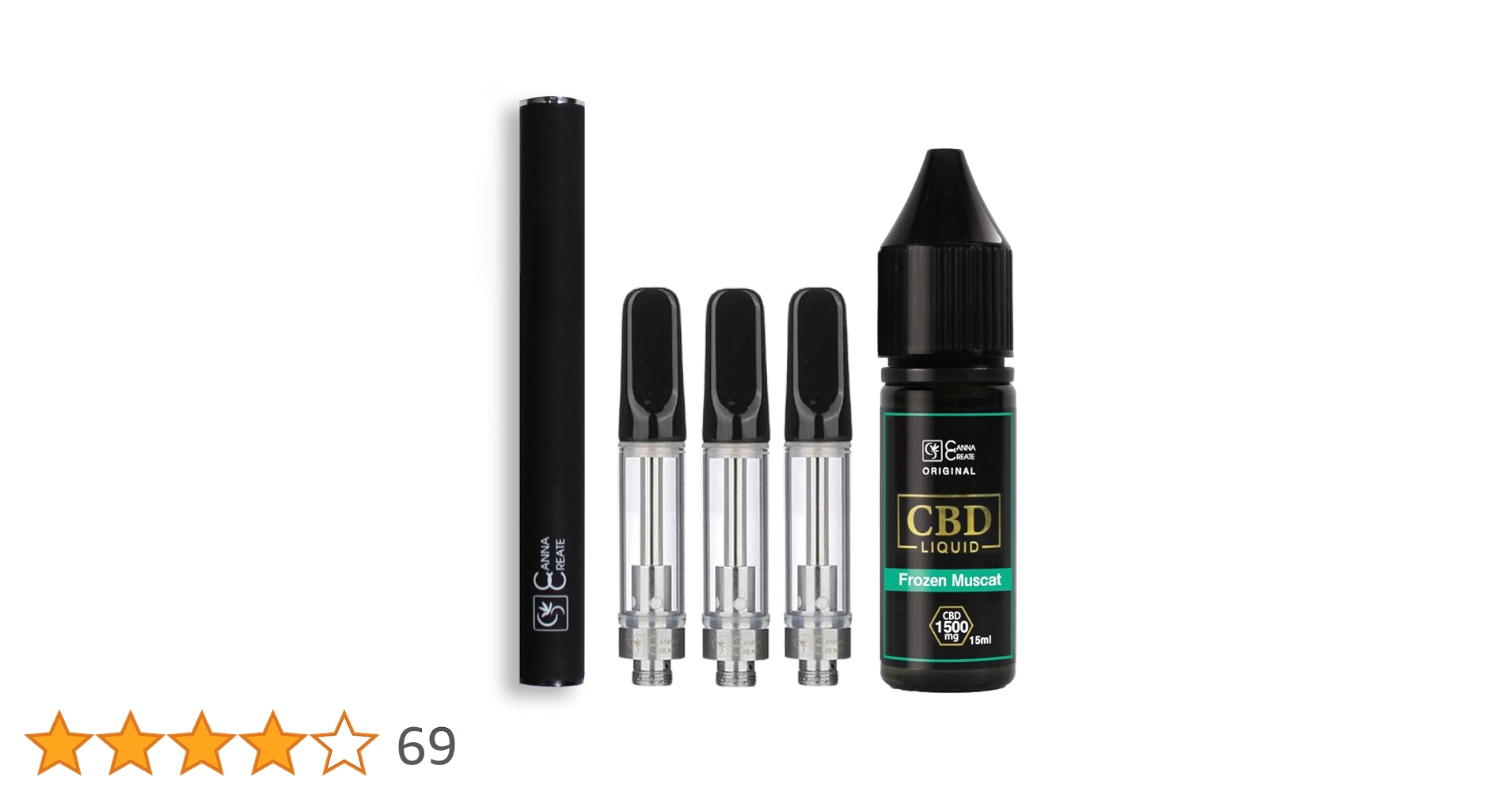Amazon | CANNA CREATE CBD リキッド スターターセット 高濃度10
